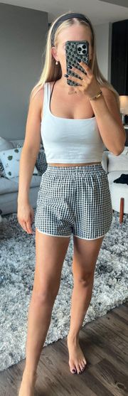 Gingham Shorts