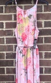 NWT NY & Co Brilliant Colors Halter Dress