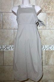 SATURDAY Side Tie Dress 2 NWT Mushroom color