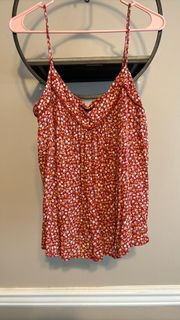 Floral  Flowy Tank Top