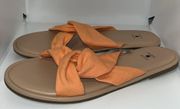 NWT Shade & Shore Women’s 11 Coral Lucia Slide Sandals Memory Foam