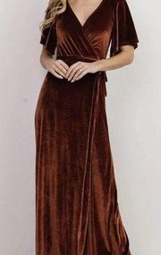 Baltic born maxi dress XXL rust NWT