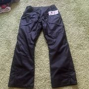 Boulder Gear cargo ski snow pants large L nwt $130 adjustable waist vents gaters