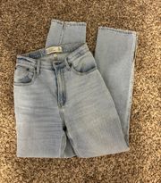 90s Straight Ultra High Rise Jeans