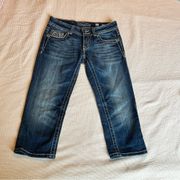 Miss Me Capri Denim Cropped Jeans Size 27Jp5002cp-18