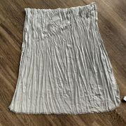 Maurices Silver Shimmer Fringe Scarf