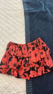 Patterned Skort