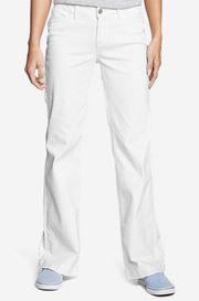 Women's White Curvy Denim Jeans, Size 14 - New!