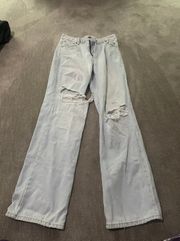 Garage Ripped Jeans Light Wash