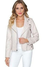 💕CUPCAKES AND CASHMERE💕 Faux Leather Moto Jacket