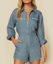 Jen's Pirate Booty Palmetto Linen Romper