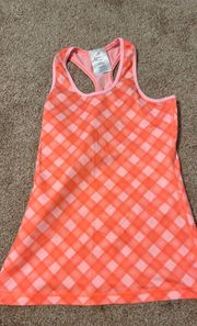 Racer back Tank Orange/Pink