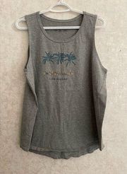 Life is Good women's extra large gray athletic tank top