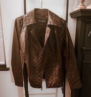 Guess Los Angela’s Leather Jacket - L