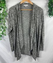 89th & madison draped cardigan sweater