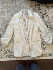 NWOT  Women’s Open Front Blazer Tan Size Medium