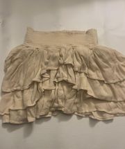 ruffle skirt