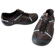 J-41 Jeep Tahoe Ripstop Womens Shoes Size 7.5M Brown Hiking Water Ready Outdoor