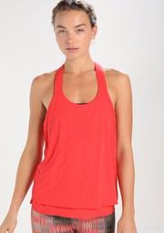 Prana Tonga tank top orange Sz medium