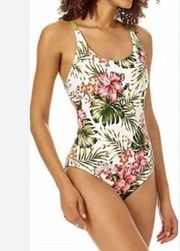 Hurley Tropical One Piece Bathing Suit Women’s XL