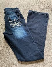 Rue 21 women’s size 1/2 mid rise bootcut jeans