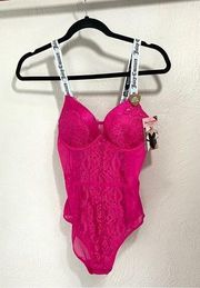 COPY - Juicy Couture push-up lace&mesh Bodysuit