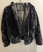 Wild Fable Cropped Faux Fur Jacket