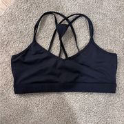 JustFab Athletics Black Sports Bra Size XXL