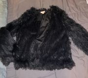 Xhiliration Fuzzy Jacket 