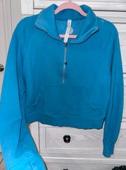 Scuba Oversized Half-Zip Hoodie