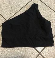 Out from Under for Urban Outfitters One Shoulder Bralette Sports Bra in Black M