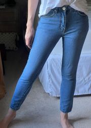 Cropped Jeans