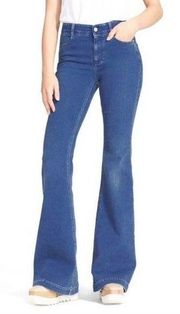 Stella McCartney The 70’s Flare Bell Bottom Denim Blue Jeans Size 29