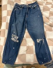 Abercrombie & Fitch Abercrombie Curve Love The High Rise Mom Jean