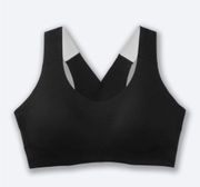 Brooks Dare Crossback Run Sports Bra in Black 36 CD NWT