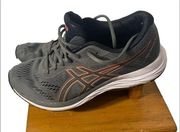 Asics Womens Gel Excite 6 1012A154 Gray Running Shoes Sneakers Size 9