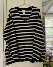 Striped Knit Sweater