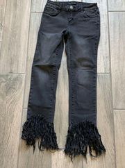 Brooklyn karma fringe edge jeans