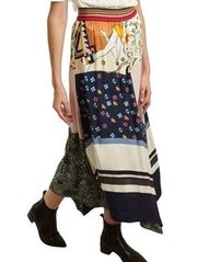 See By Chloe Patchwork Skirt - Size 44 - US 12