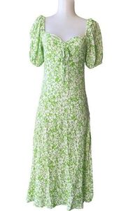 REVOLVE Faithful the Brand Juniper Midi Dress ditsy floral  Green