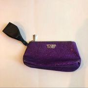 Victoria’s Secret Purple Sparkle Pouch Makeup Bag