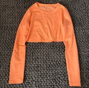 Year of Ours Orange Long Sleeve Top