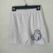 NEW BOYS LIE SMITTEN FRANKIE KISS ME GOODNIGHT WHITE SHORTS SZ MEDIUM