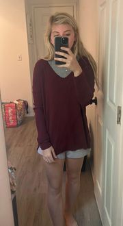 Outfitters Maroon Sweater