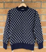 Kiel James Patrick Women’s anchor sweater XS