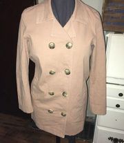 Sundance double breasted lightweight trench coat