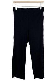 1. State Black Ribbed Pull On Pants Size Small