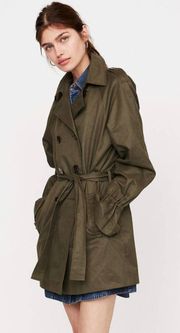 Army Green Trench Coat