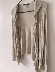 United States Sweaters Ruffle Sweater Cardigan