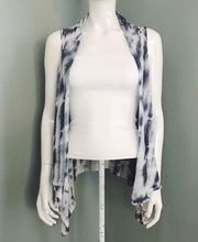 Marbled Tie-Dye Knit Vest